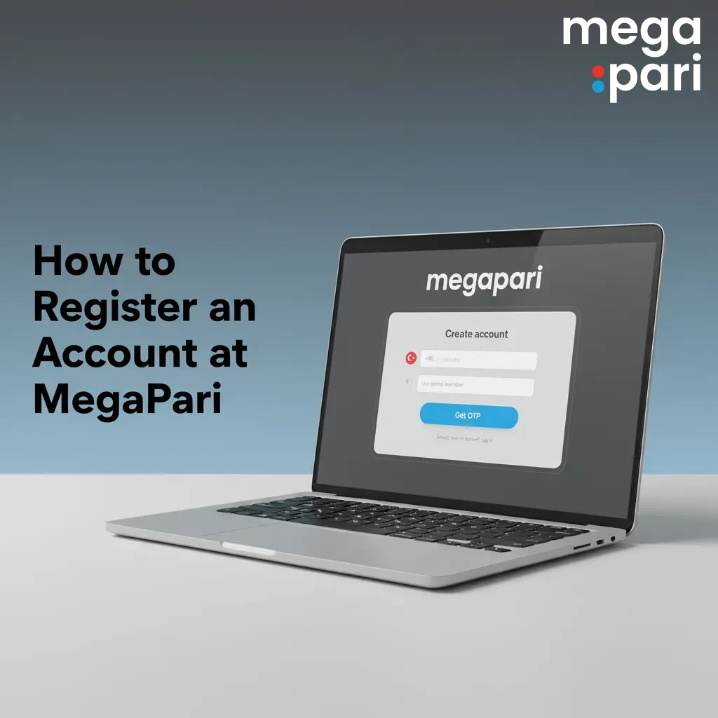 MegaPari sign-up guide: choose phone/email/one-click/social, set TRY, confirm 18+, set password, pick bonus, deposit