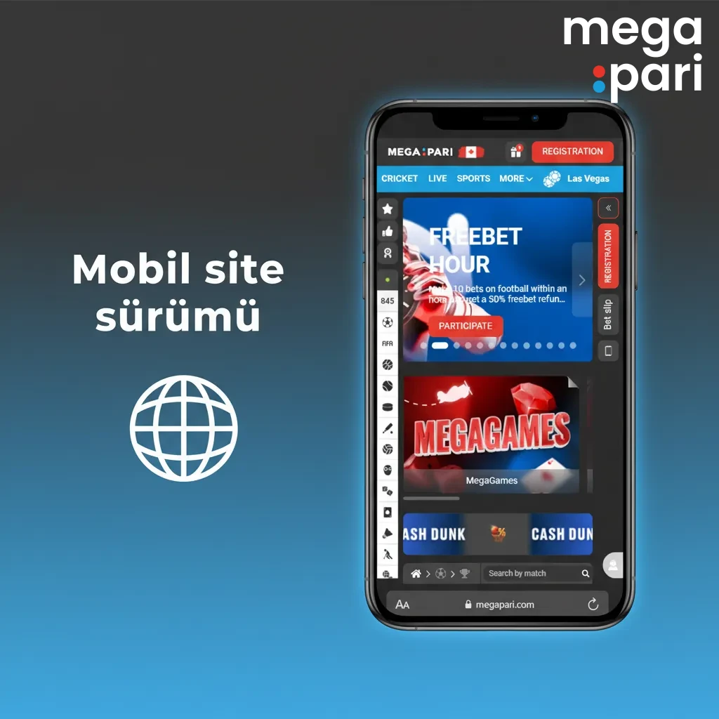 Telefon ekranında bahis sitesinin mobil sürümü: oranlar, canlı akış, kupon ve ödeme, hızlı menüler ve güvenli giriş.