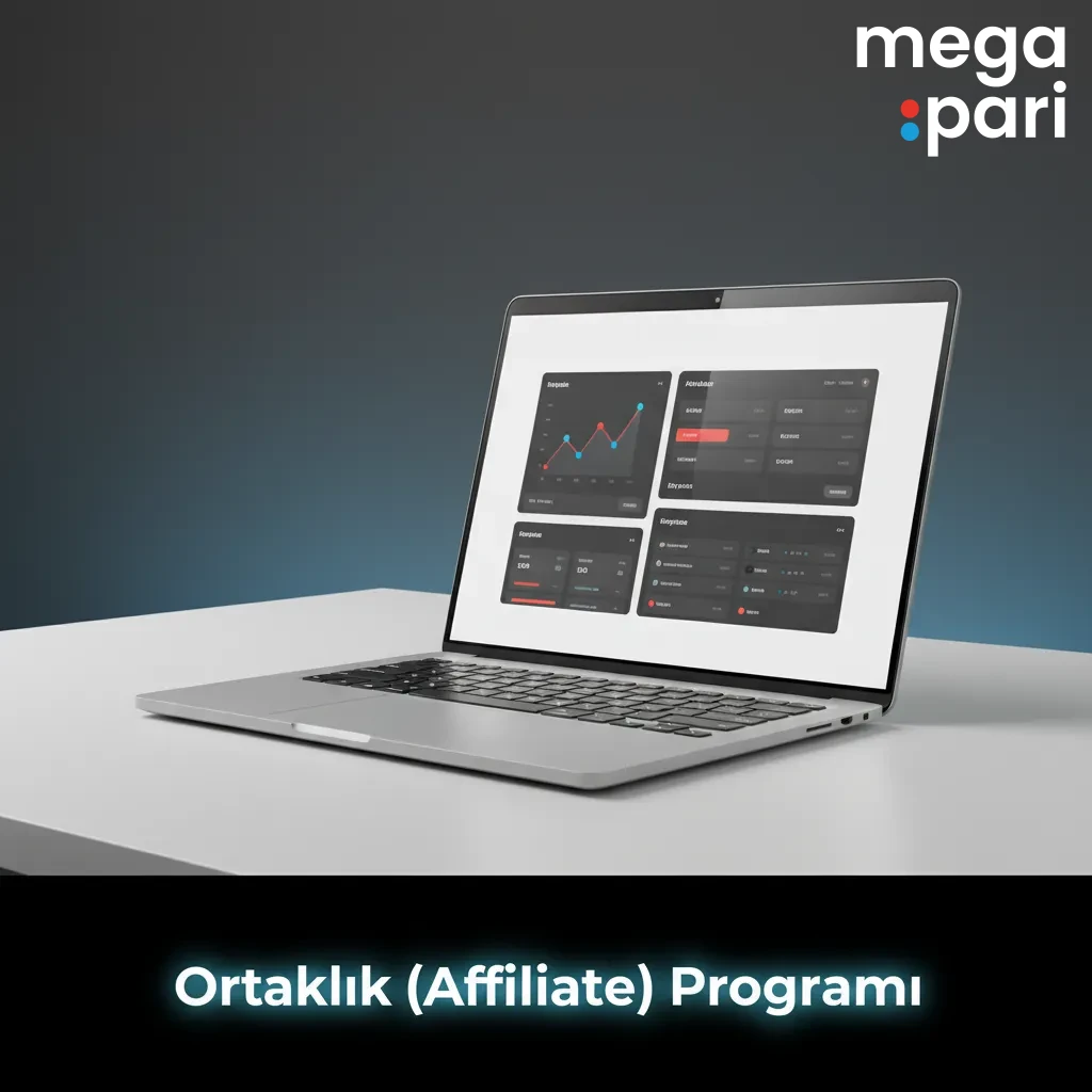 Ortaklık (Affiliate) Programı infografiği: performansa dayalı, kademeli komisyon; yerelleştirme ve mobil trafik.