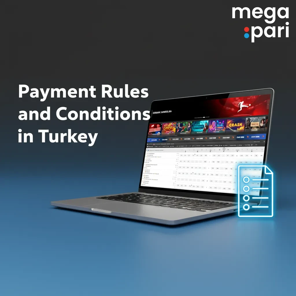 Deposit/withdrawal rules in Turkey: own-name methods, ID check, 1x turnover, withdraw same method, TRY, correct chain.
