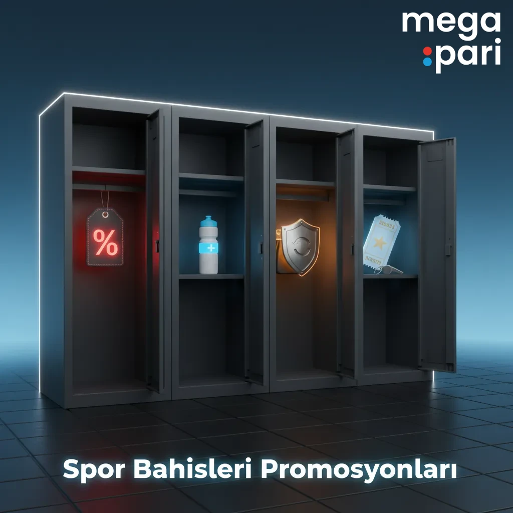 Spor bahisleri promosyonları afişi: akümülatör artışı, Pazartesi iadesi, esports risksiz bahis, canlı bahis görevi.