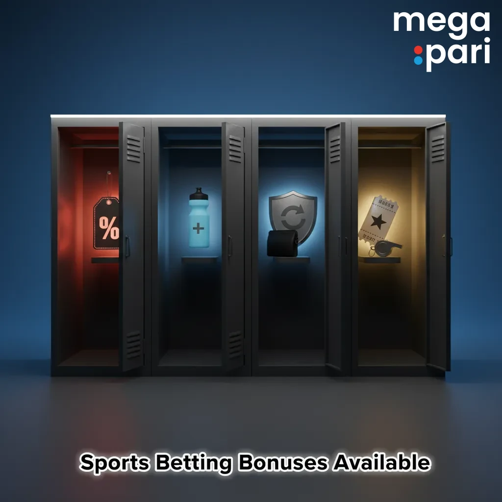 Sports betting bonuses: Accumulator boost, weekly cashback, esports profit boost, free bet club, terms and details shown.