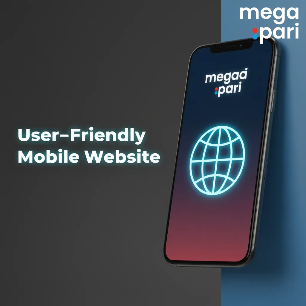 Phone displaying user-friendly mobile casino and sports site; no downloads, fast loading, works on Android and iOS.