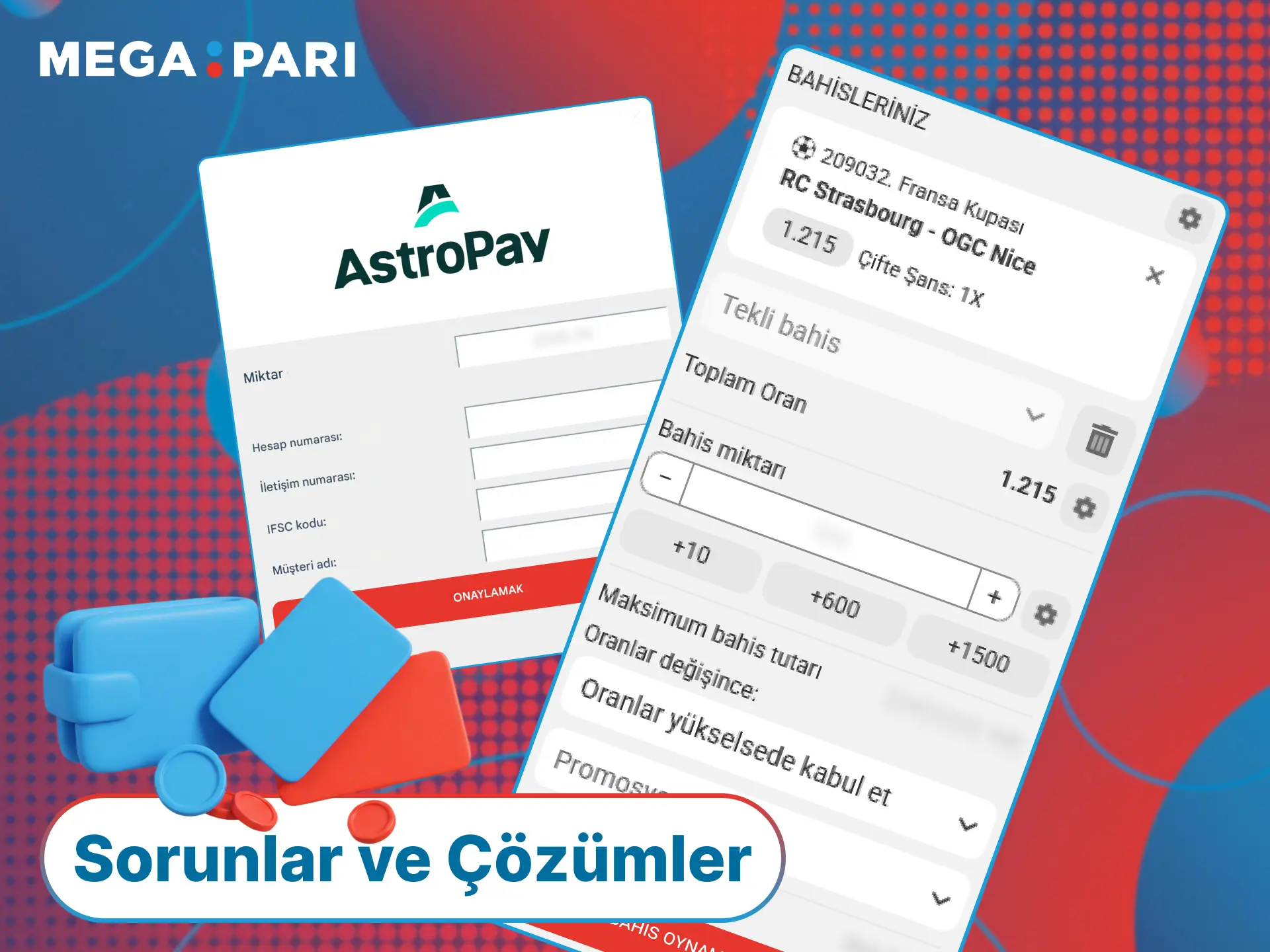 MegaPari ödeme sorunlarını hızlıca çözerek kesintisiz bahis yapmaya devam edin.