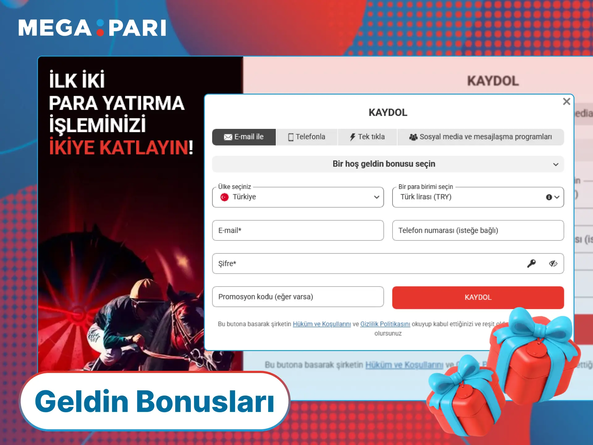 MegaPari Kayıt Giriş ve Doğrulama Rehberi ile ilk yatırımınızda hoş geldin fırsatlarını yakalayın.