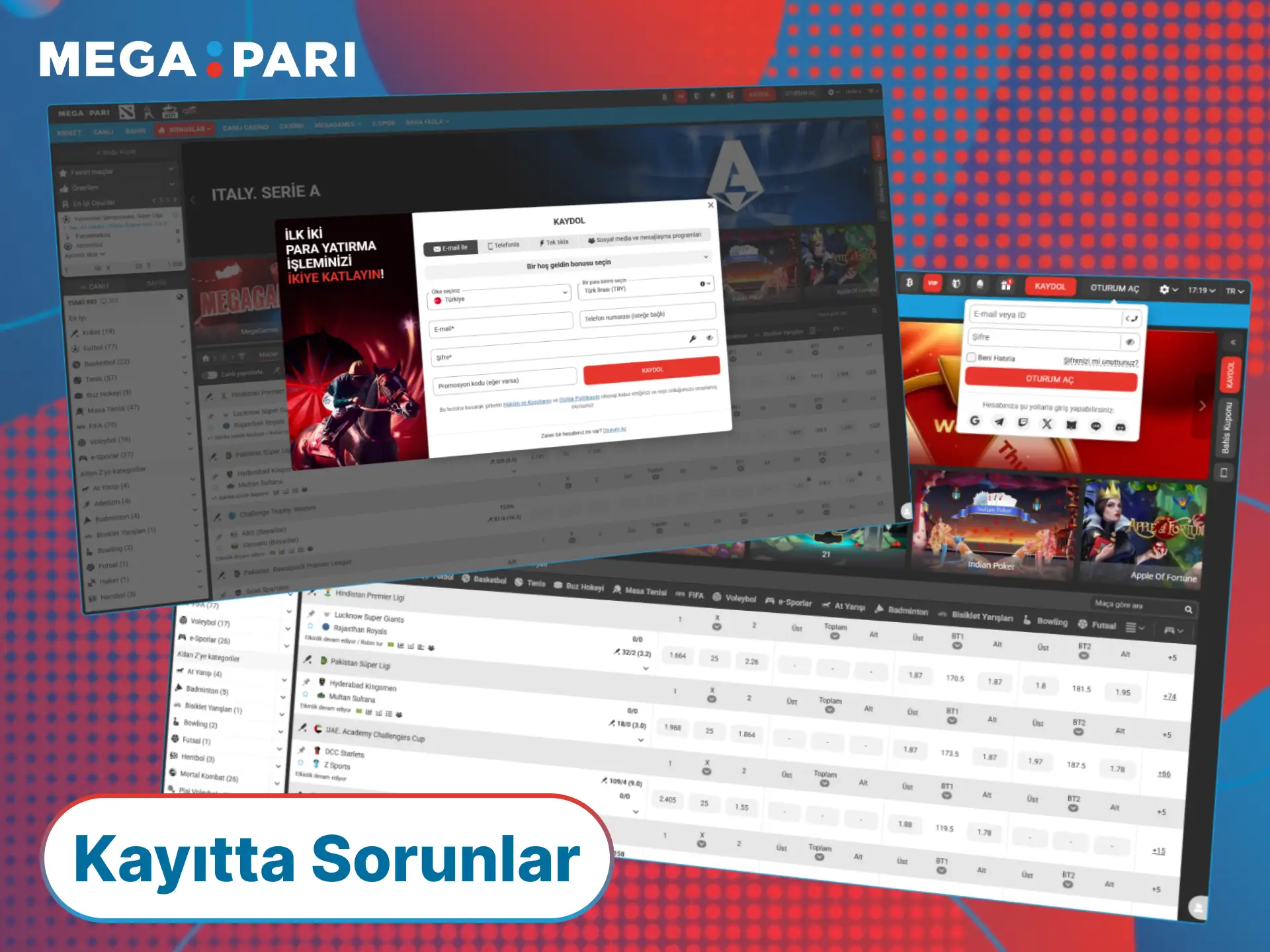 MegaPari Kayıt Giriş ve Doğrulama Rehberi ile ilk yatırımınızda hoş geldin fırsatlarını yakalayın.