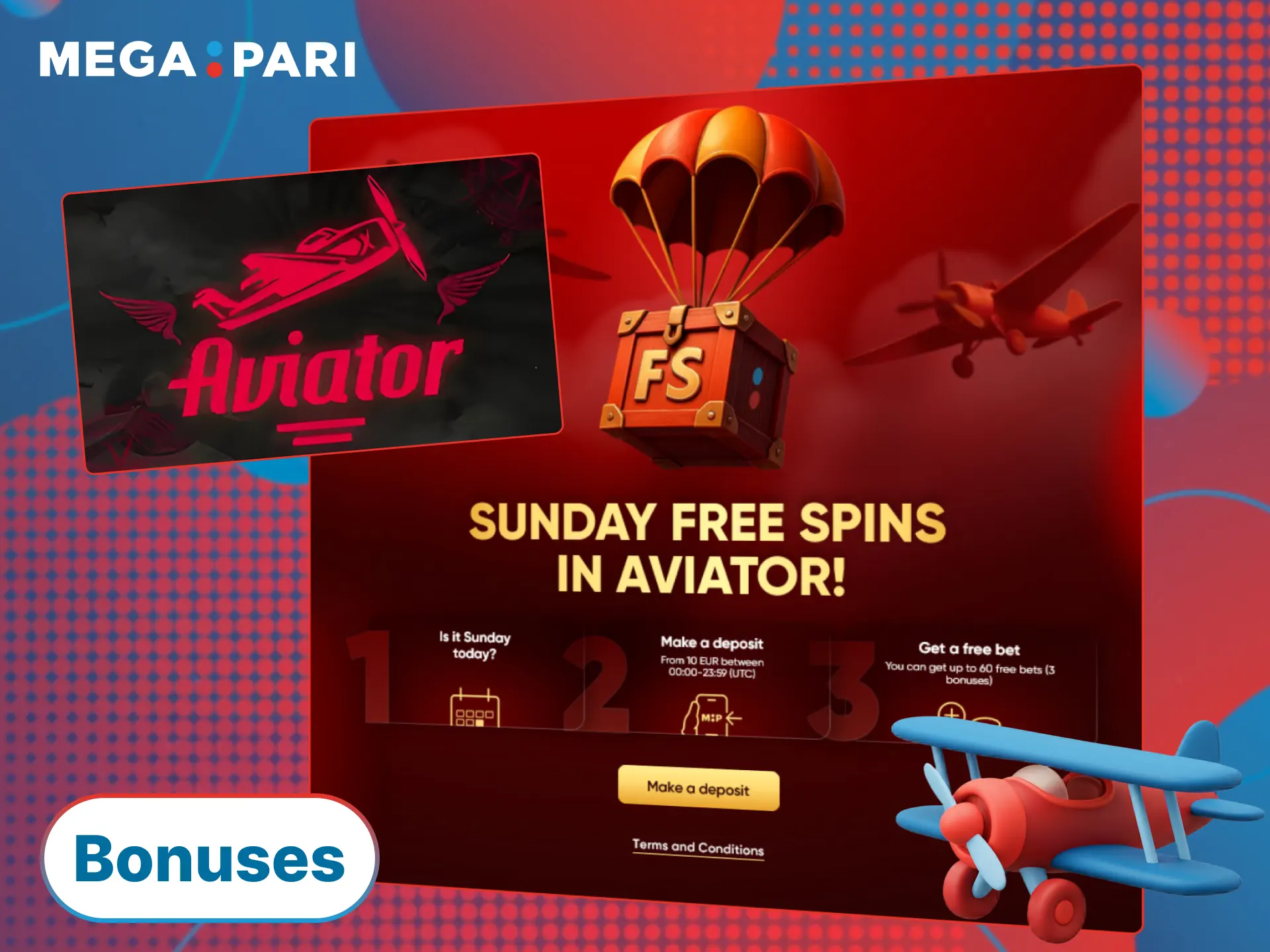 Claim a MegaPari welcome bonus and start winning at Aviator now.