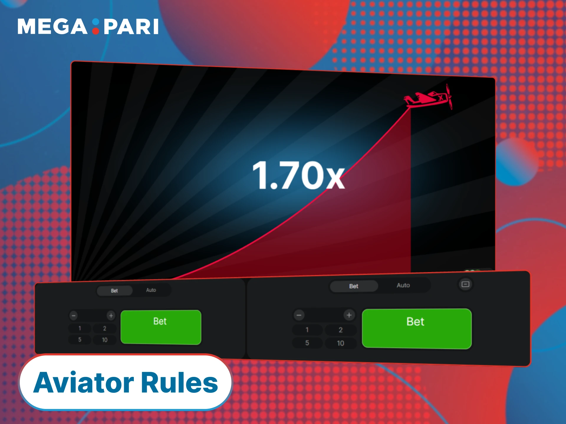 Learn the MegaPari Aviator rules before you place your first bet.