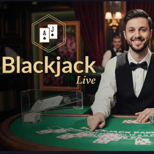 Play the classic Blackjack Live game and win at MegaPari.