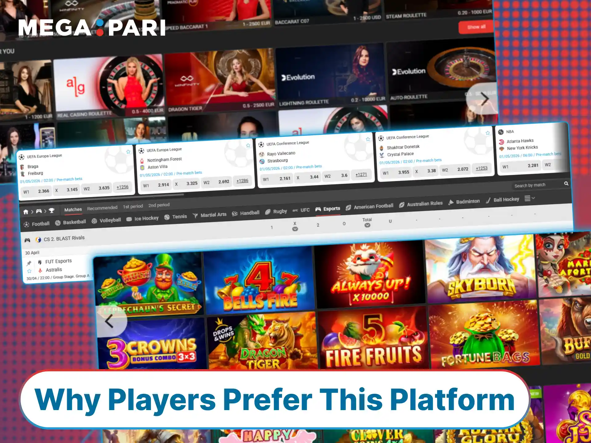 Explore why local players prefer to place bets on the Official MegaPari platform.