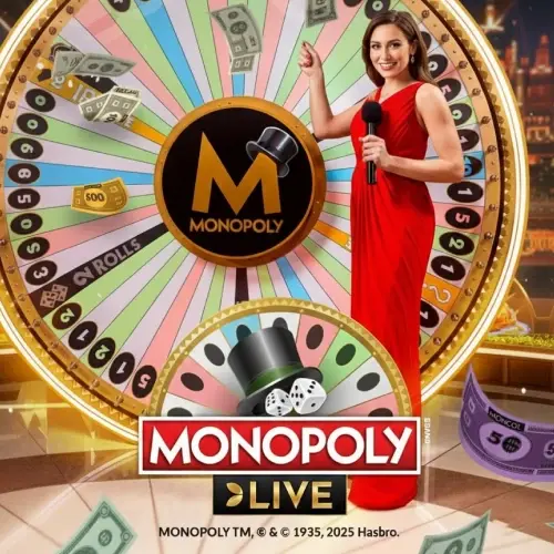 Experience the immersive Monopoly Live game session at MegaPari.